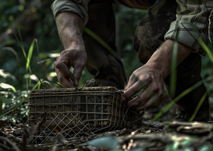 Wildlife trapping in Mooresburg