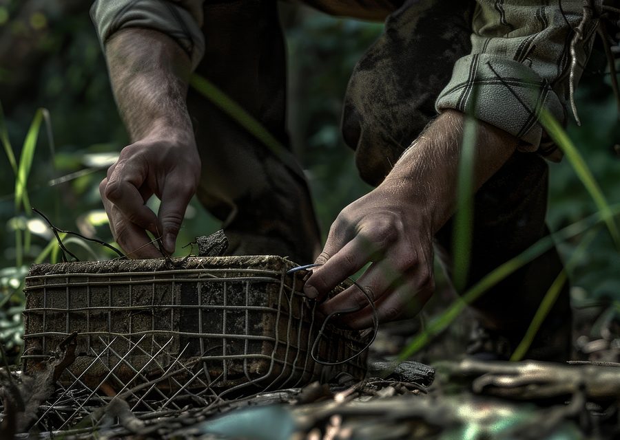 Wildlife trapping in Lavaca