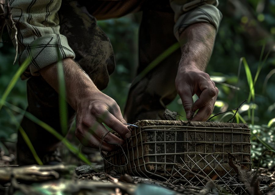 Wildlife trapping in Centerton