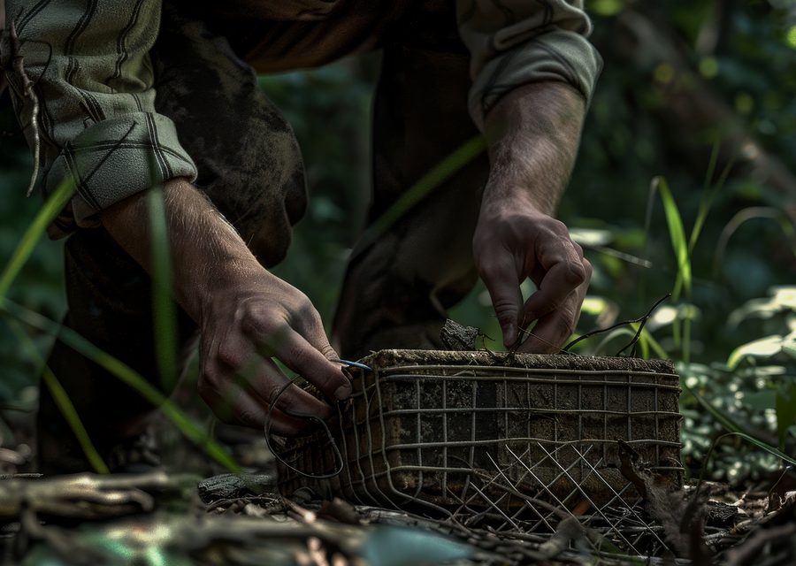 Wildlife trapping in Holly
