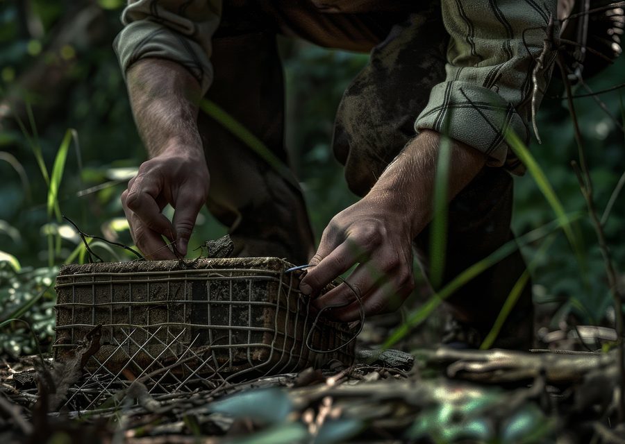 Wildlife trapping in Garfield
