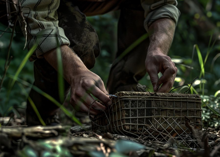 Wildlife trapping in Cedarville