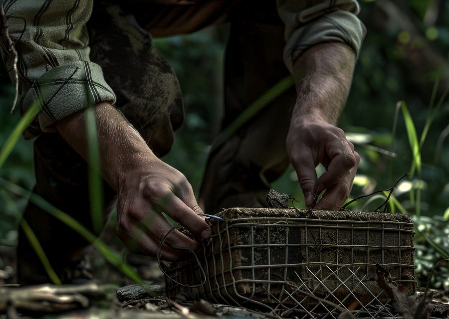 Wildlife trapping in Russellville