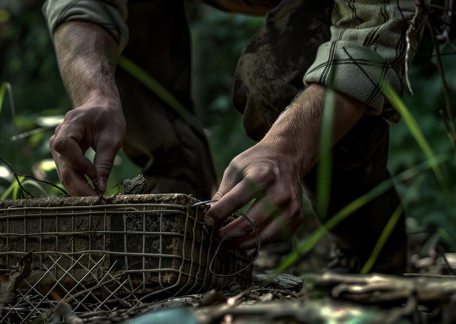 Wildlife trapping in Sunbright