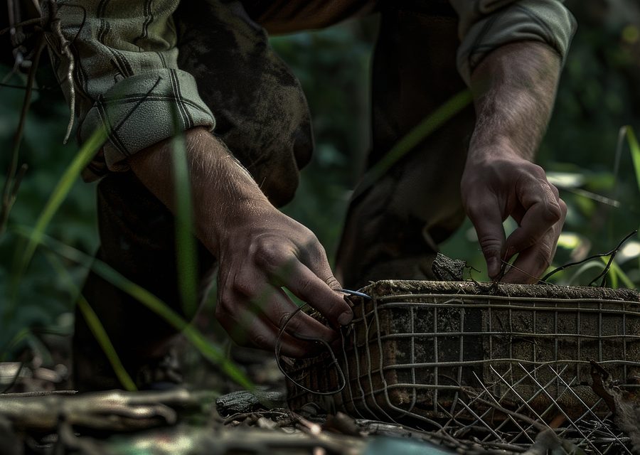 Wildlife trapping in Bluff City