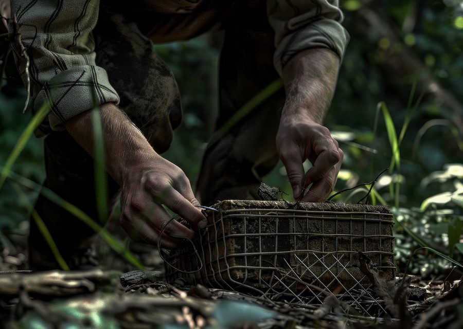 Animal exclusion work in Midway